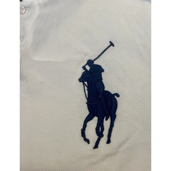 Vintage Polo Ralph Lauren Shirt Big Pony Size M Medium Rare - Picture 3 of 5